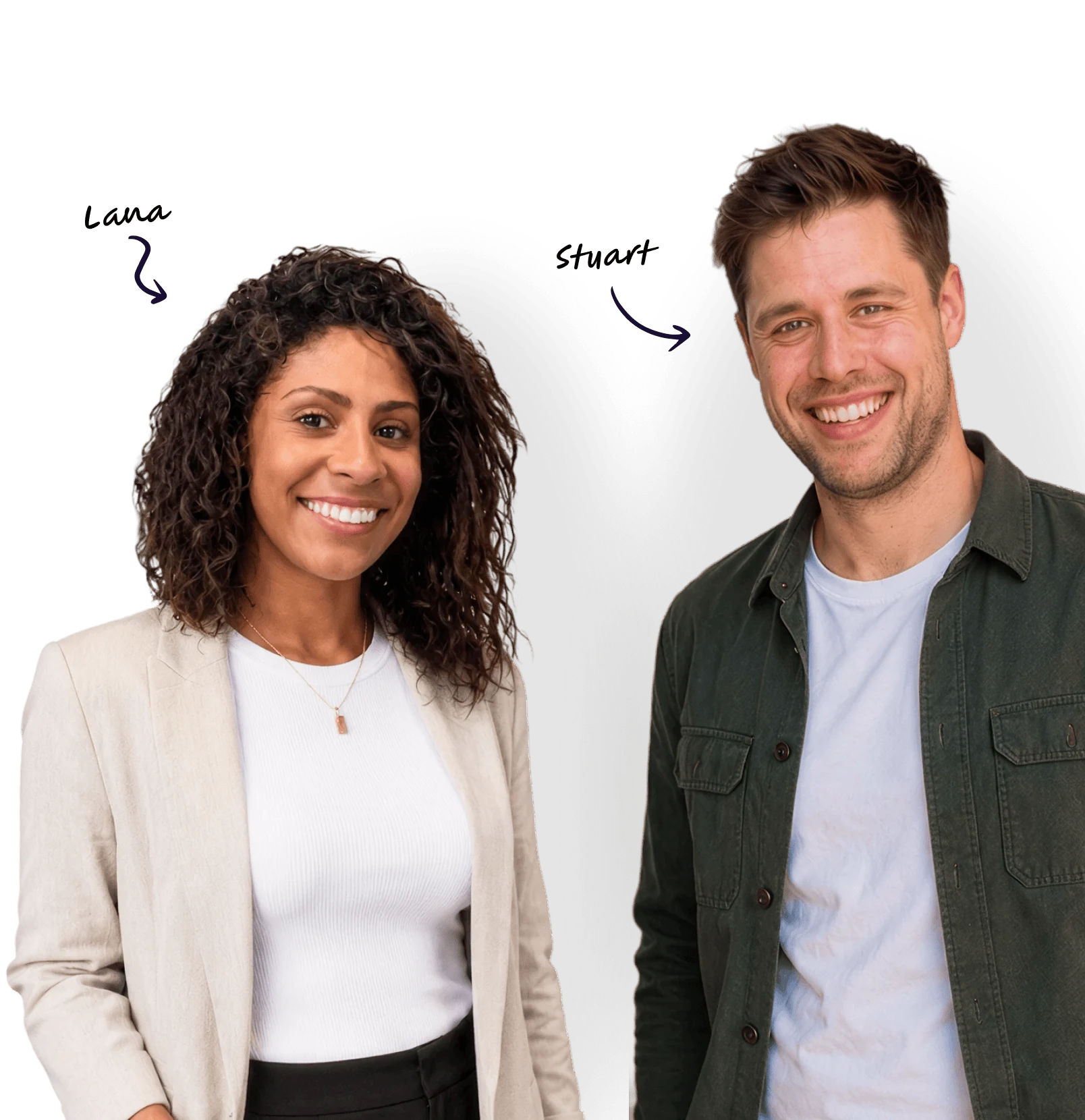 Lana and Stuart, the Simplegrowth team